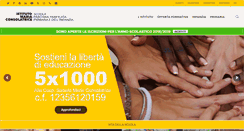 Desktop Screenshot of istitutomariaconsolatrice.com